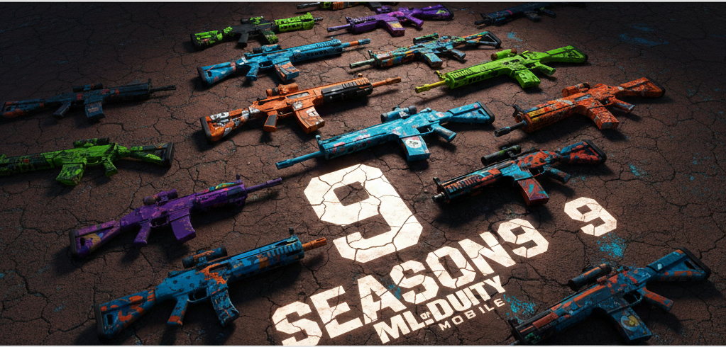 بهترین گان سیزن 9 کالاف موبایل