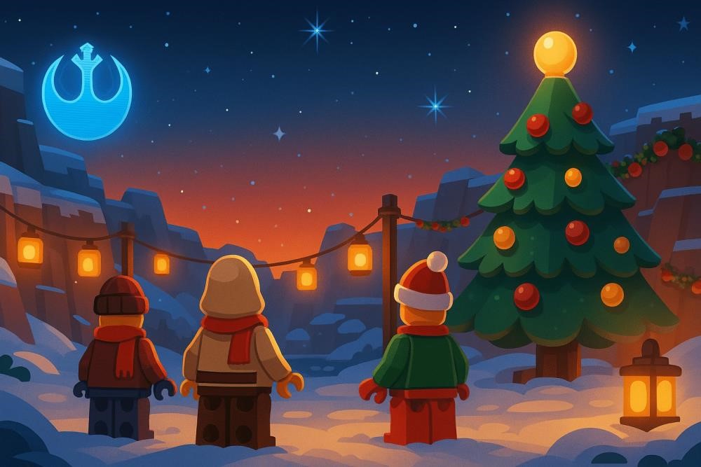 به‌روزرسانی تعطیلات LEGO Star Wars: Castaways – جشن روز زندگی با تم برفی و قطعات فصلی