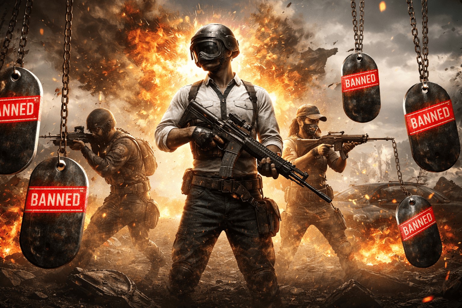 این هفته چه کسانی از PUBG اخراج شدند؟ اقدامات سختگیرانه علیه تقلب در بازی