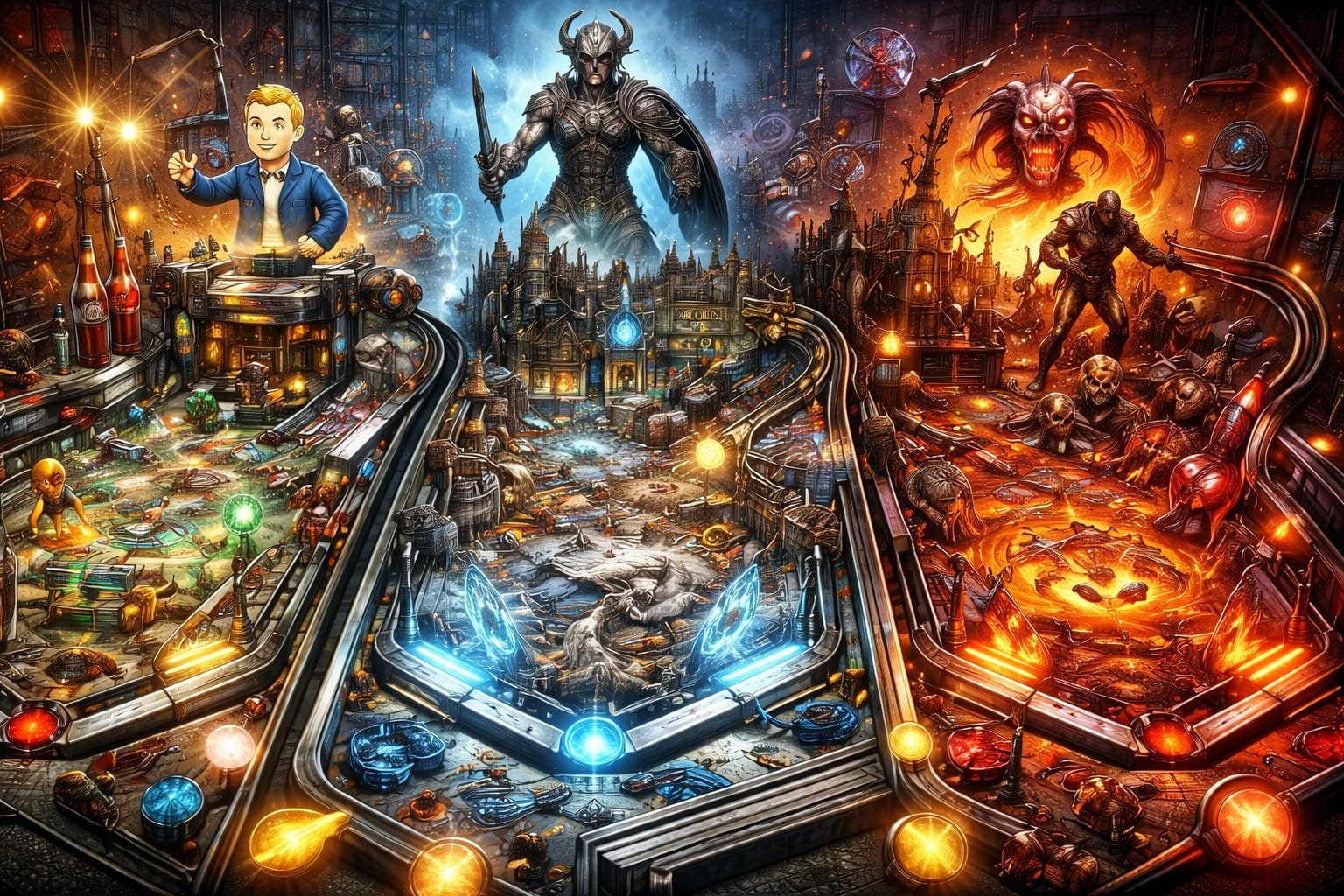 Pinball FX از Bethesda: میزهای جدید برای تجربه‌ای هیجان‌انگیزتر